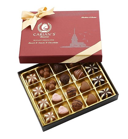 Premium Red Chocolate Gift Box